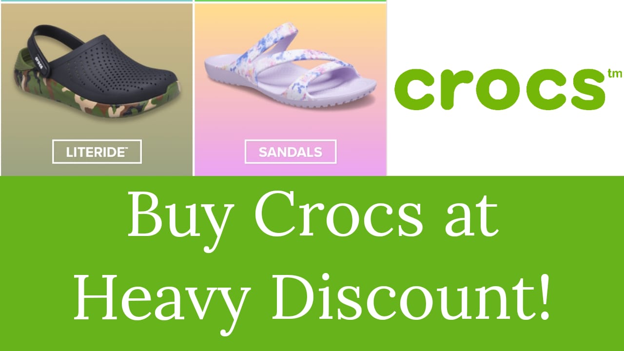 Clogs,Shoes & Sandals from Crocs – High Discount!