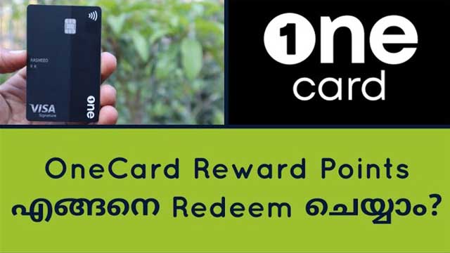 How to redeem OneCard Credit Card Reward Points