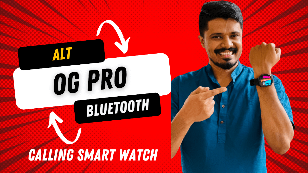 Alt OG PRO Bluetooth Calling Smart Watch