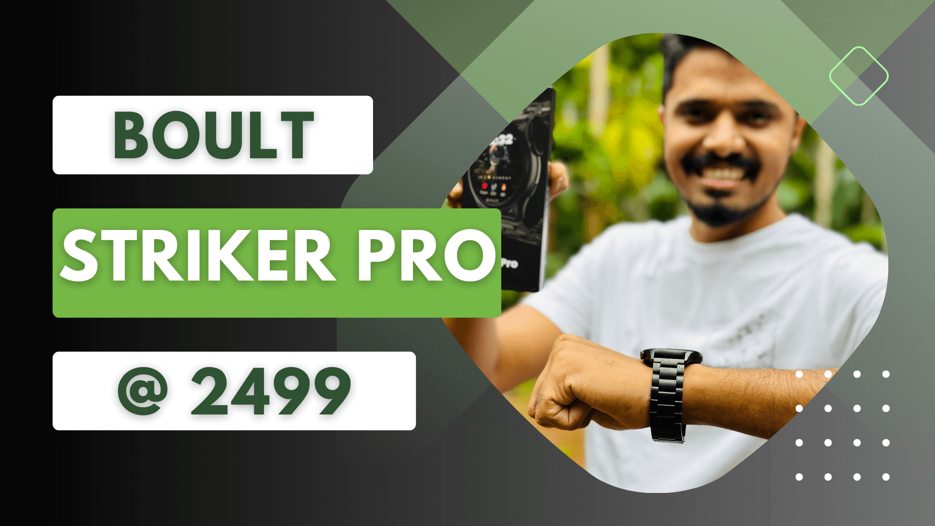 Boult Striker Pro Metallic Smartwatch Unboxing and Review