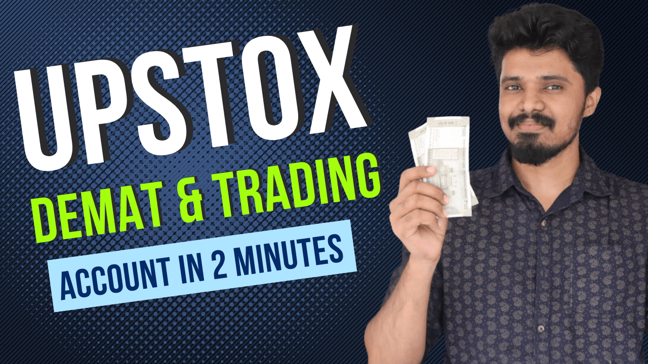 How can you open a new Trading and Demat account on Upstox?